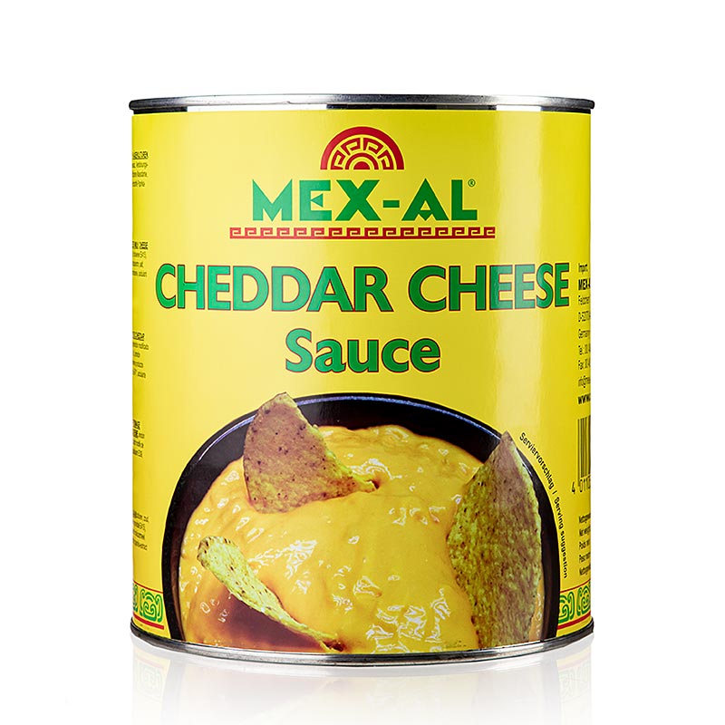 Salsa al formaggio Cheddar, Mex-Al - 3kg - Potere