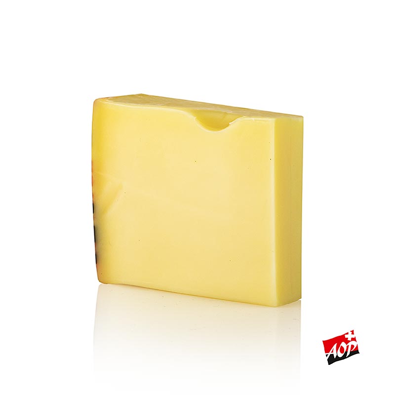 Emmentaler AOP / AOP, fromage suisse au lait de vache - environ 250 g - film Emmentaler AOP / AOP, fromage suisse au lait de vache - environ 250 g - film
