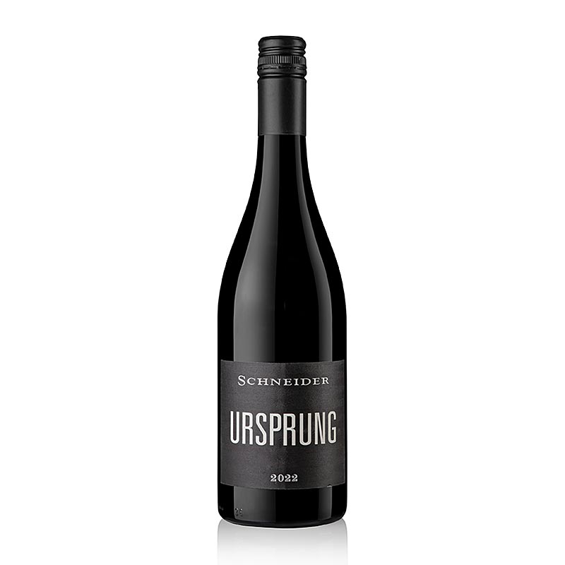 2022 Origen Vi negre Vucee QW, sec, 13,5% vol., Schneider - 750 ml - Ampolla 2022 Origen Vi negre Vucee QW, sec, 13,5% vol., Schneider - 750 ml - Ampolla