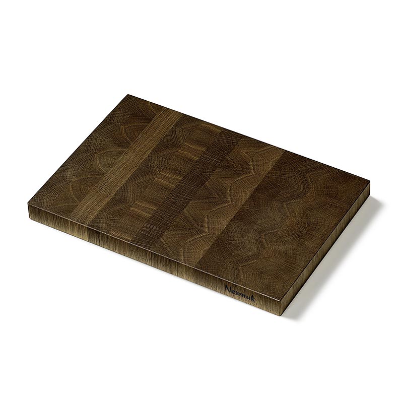 Nesmuk-bord, donker gerookt, Zuid-Duitse eik, 27x18x2cm - 1 st - los Nesmuk-bord, donker gerookt, Zuid-Duitse eik, 27x18x2cm - 1 st - los