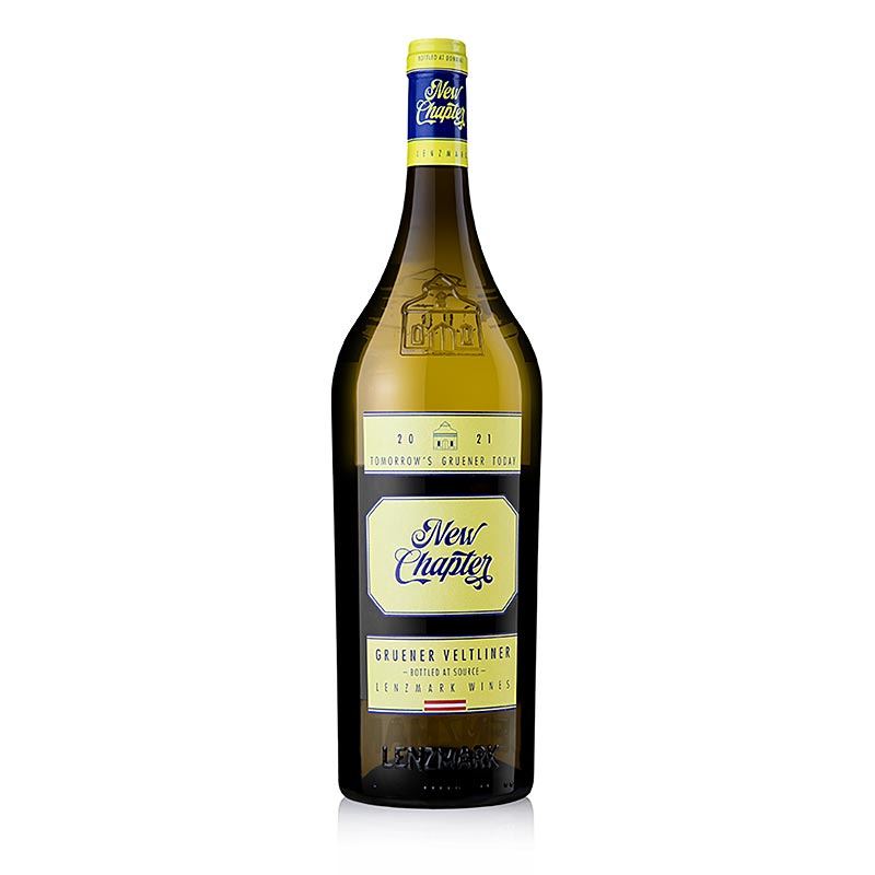 Gruner Veltliner New Chapter 2021, sec, 13 % vol., Lenzmark - 1,5 l - Bouteille Gruner Veltliner New Chapter 2021, sec, 13 % vol., Lenzmark - 1,5 l - Bouteille