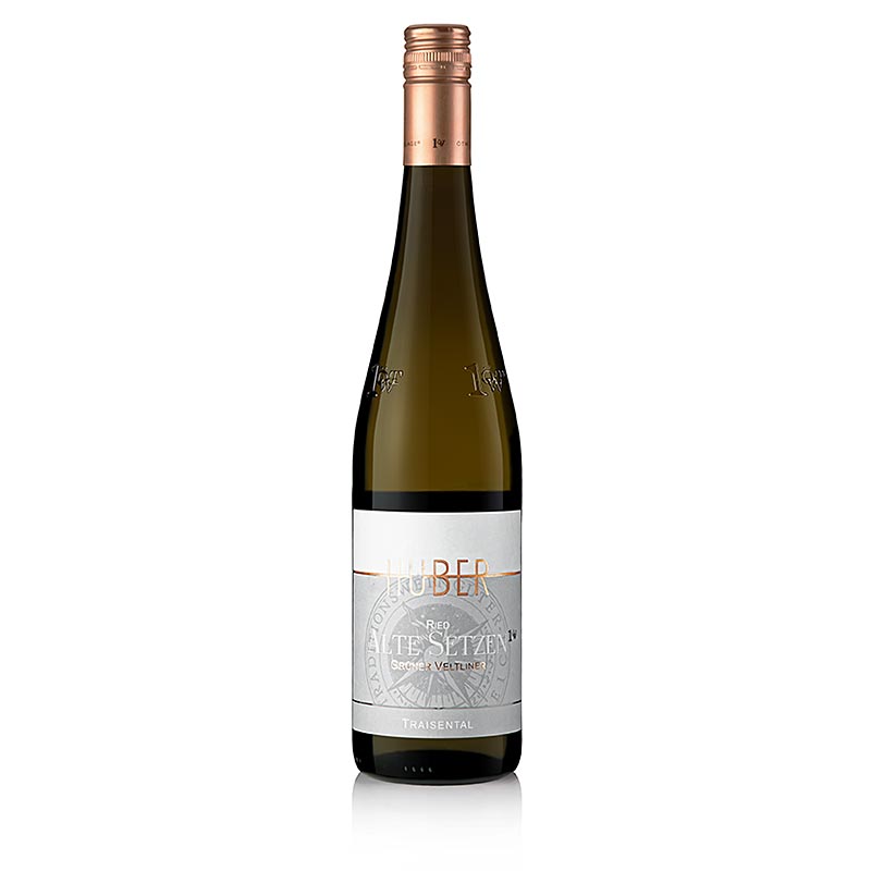 2021 Gruner Veltliner Alte Setzen 1:a vingard, torr, 13,5% vol., Huber, ekologisk - 750 ml - Flaska 2021 Gruner Veltliner Alte Setzen 1:a vingard, torr, 13,5% vol., Huber, ekologisk - 750 ml - Flaska