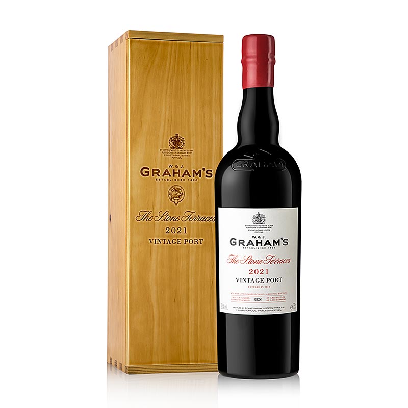 Graham`s - 2021 Stone Terraces Vintage Port, sladky, 20% obj. - 750 ml - Flasa