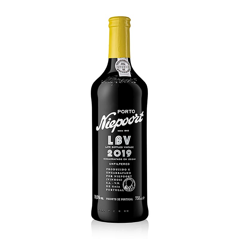 Niepoort 2019 Late Bottled Vintage Port, sladke, % obj., Portugalsko - 750 ml - Lahev Niepoort 2019 Late Bottled Vintage Port, sladke, % obj., Portugalsko - 750 ml - Lahev