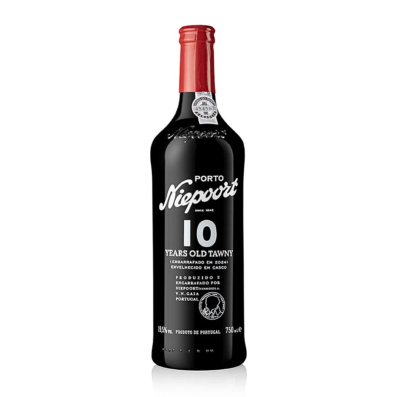 Niepoort 10 Years Old Tawny Port Wine, sladke, 19,5 % obj., Portugalsko - 750 ml - Flasa Niepoort 10 Years Old Tawny Port Wine, sladke, 19,5 % obj., Portugalsko - 750 ml - Flasa