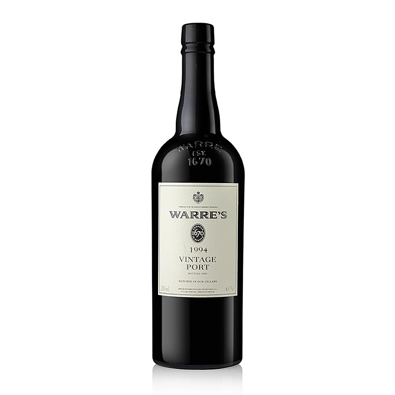 Warre`s Vintage Port z roku 1994, sladke, 20 % obj., 97 PP - 750 ml - Lahev Warre`s Vintage Port z roku 1994, sladke, 20 % obj., 97 PP - 750 ml - Lahev
