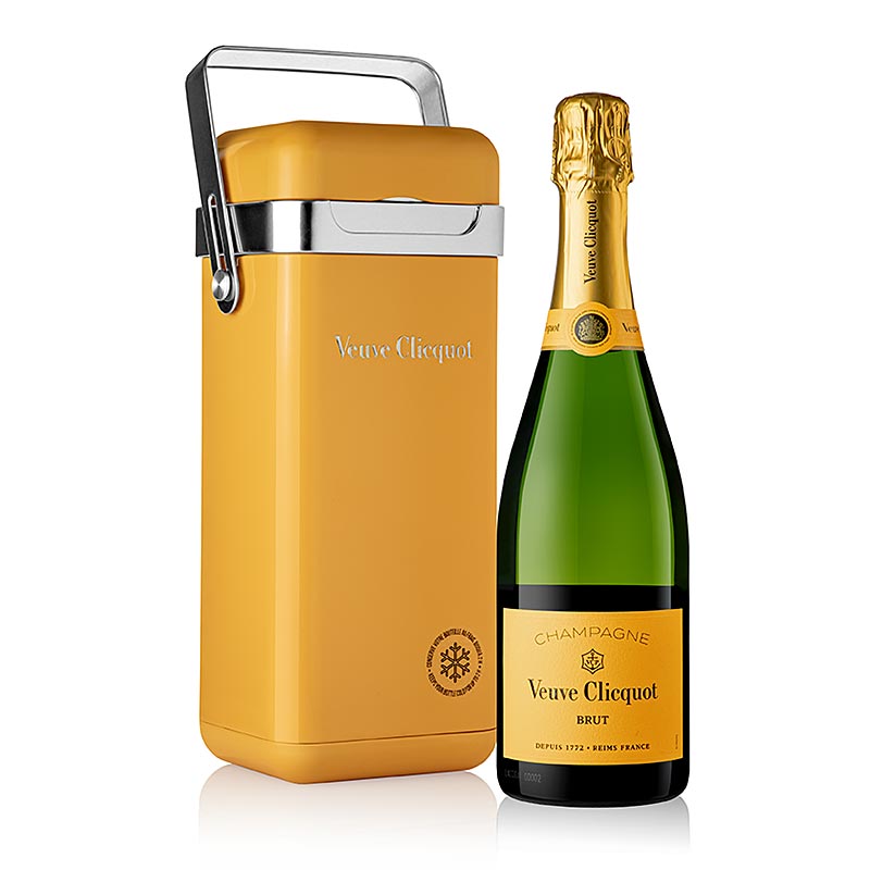 Champagne Veuve Clicquot Yellow Label Brut Cooler - 750 ml - Flaske Champagne Veuve Clicquot Yellow Label Brut Cooler - 750 ml - Flaske