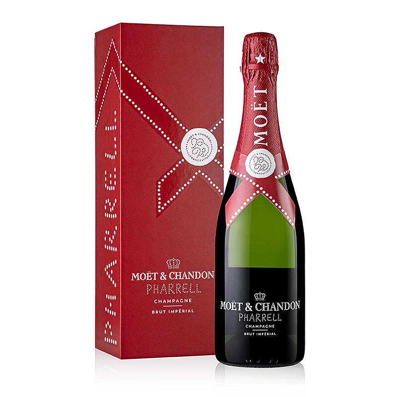 Sampanjec Moet in Chandon Brut Imperial, Pharrell Williams RED, 12,5 % vol. - 750 ml - Steklenicka Sampanjec Moet in Chandon Brut Imperial, Pharrell Williams RED, 12,5 % vol. - 750 ml - Steklenicka