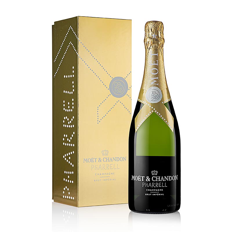 Sampanya Moet ve Chandon Brut Imperial, Pharrell Williams GOLD, %12,5 hacim. - 750 ml - Sise
