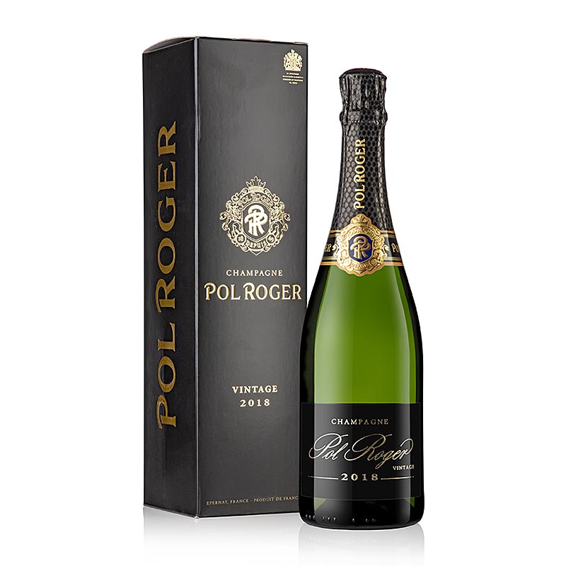 Sampanjec Pol Roger 2018 Vintage brut 12,5% vol., 93 PP - 750 ml - Steklenicka Sampanjec Pol Roger 2018 Vintage brut 12,5% vol., 93 PP - 750 ml - Steklenicka