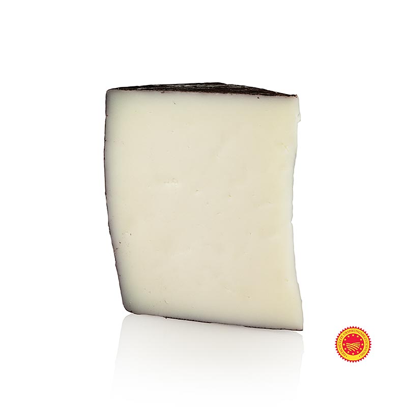 Queijo de cabra Murcia al Vino DOP / DOP, queijo de cabra em casca de vinho tinto, Espanha - aprox. 250 g - filme Queijo de cabra Murcia al Vino DOP / DOP, queijo de cabra em casca de vinho tinto, Espanha - aprox. 250 g - filme