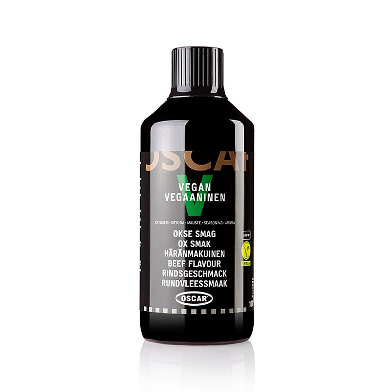 Oscar Concentrate Beef Flavor, liquid, vegan, gluten-free (for approx. 34 L) - 1 liter - PE bottle