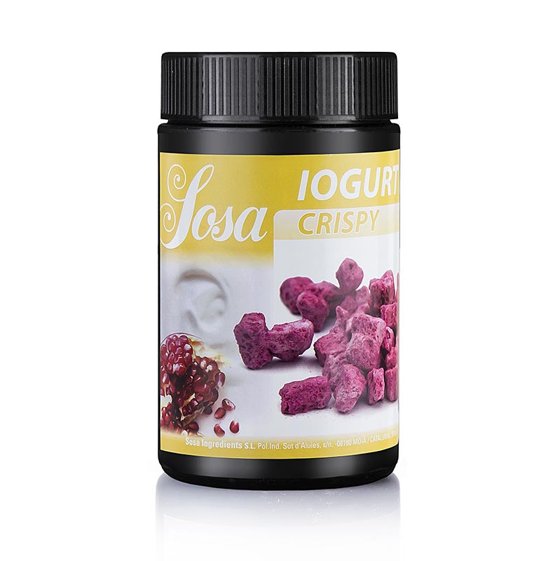 Sosa Crispy - yoghurt pomegranate, freeze-dried - 150 g - Pe-dose Sosa Crispy - yoghurt pomegranate, freeze-dried - 150 g - Pe-dose
