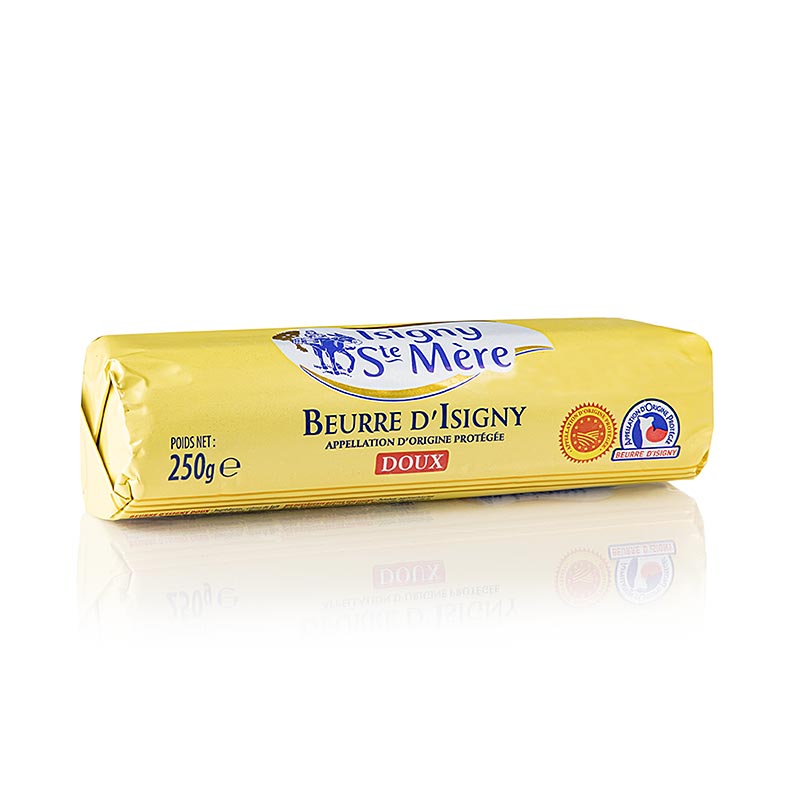 Manteiga - natural, da Franca - Beurre d Isigny Doux - 250g - Folha de aluminio