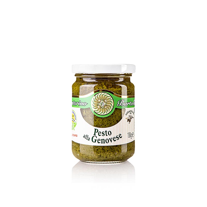 Pesto alla Genovese, Basil sauce, Venturino - 130 g - Glass Pesto alla Genovese, Basil sauce, Venturino - 130 g - Glass