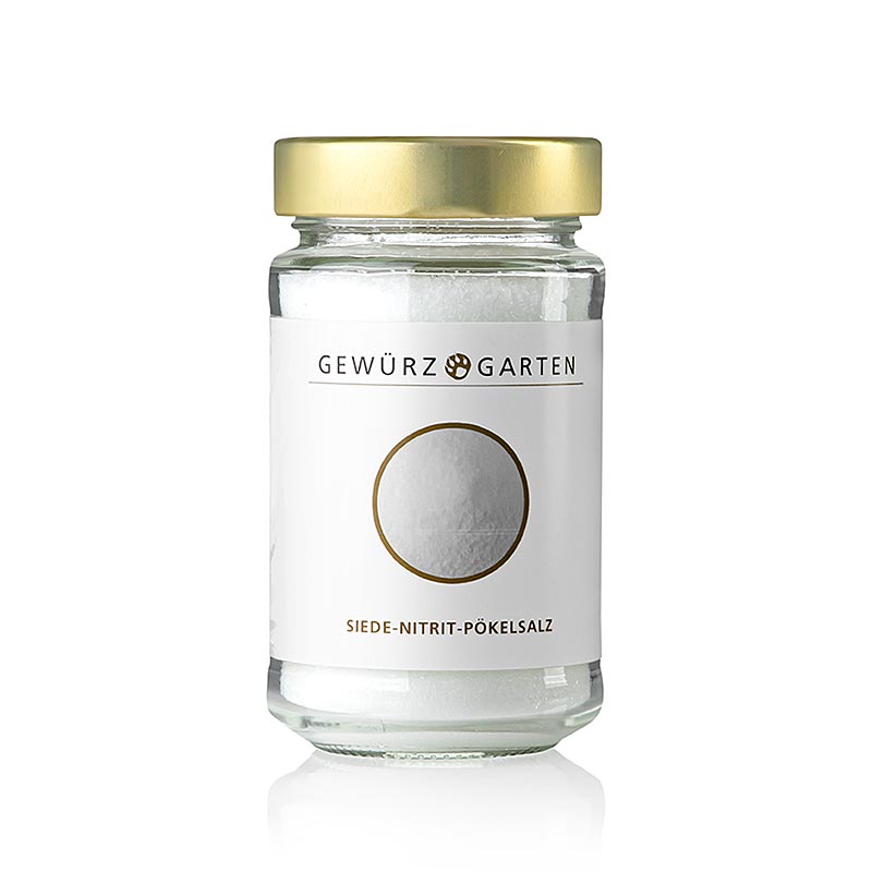 Gewürzgarten Siede Nitrit Pökelsalz - 270 g - Glas Gewürzgarten Siede Nitrit Pökelsalz - 270 g - Glas