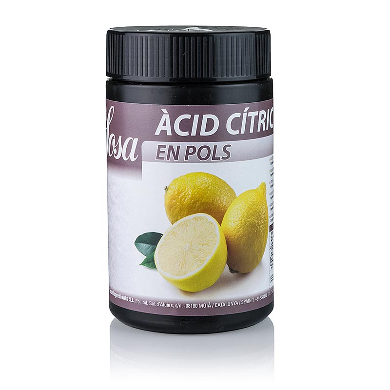 Citric Acid, Powder, Sosa - 1 kg - Pe-dose