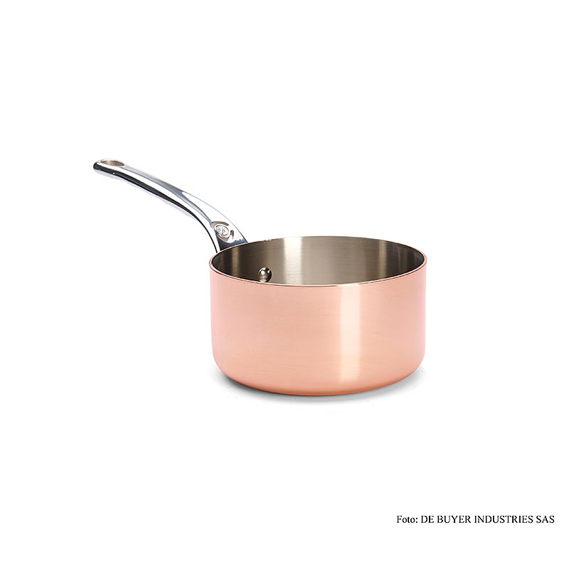 deBUYER Prima Matera Induction Casserole, Copper - Stainless Steel, Ø 16cm - 1 kawalek - Karton