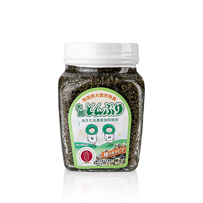 Tonburi - kawior polny - nasiona rosliny Kochia scoparia, nuty karczocha - 170g - Szklo