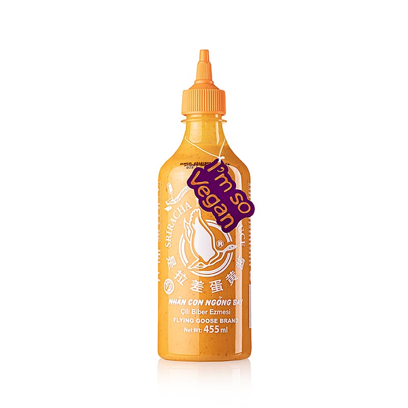 Chili-Creme - Sriracha Mayoo, scharf, Flying Goose - 454 ml - Pe-flasche