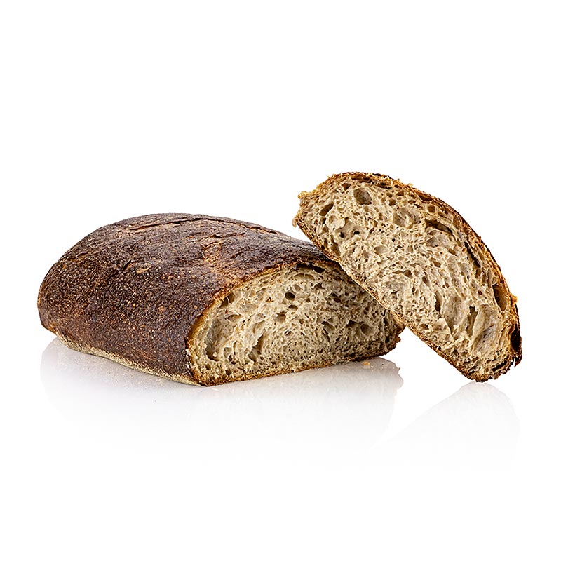 360° Laib Natur, Weizenbrot, Bäckerei Philipps - 1 kg - Folie 360° Laib Natur, Weizenbrot, Bäckerei Philipps - 1 kg - Folie