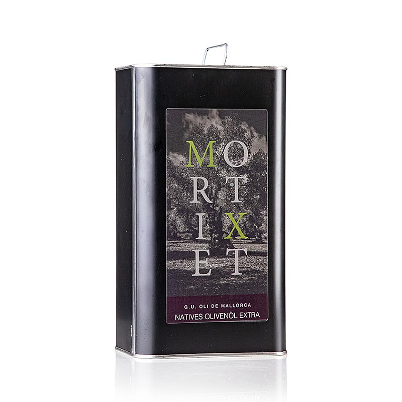 Minyak Zaitun Ekstra Virgin MORTIXET DOP/PDO, Oli de Mallorca - 3 liter - kaleng kecil Minyak Zaitun Ekstra Virgin MORTIXET DOP/PDO, Oli de Mallorca - 3 liter - kaleng kecil