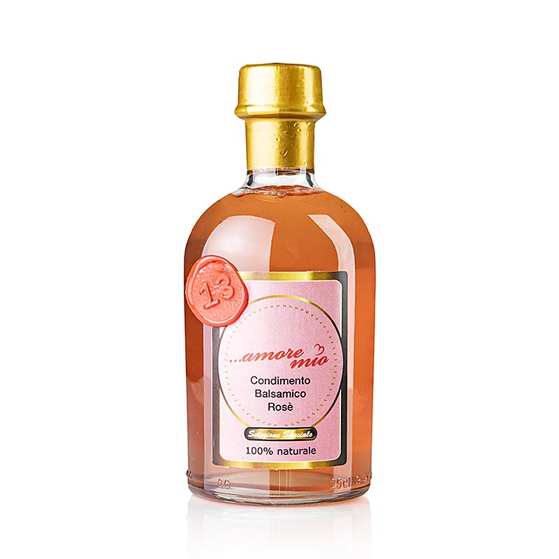 Premium Balsamico Condiment ROSE, Amore Mio - 250 ml - Flasche