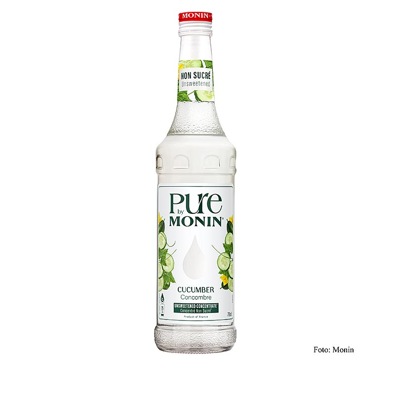 Monin PURE Cucumber (Gurke) Ungesüßt 1:25 Konzentrat - 700 ml - Flasche Monin PURE Cucumber (Gurke) Ungesüßt 1:25 Konzentrat - 700 ml - Flasche