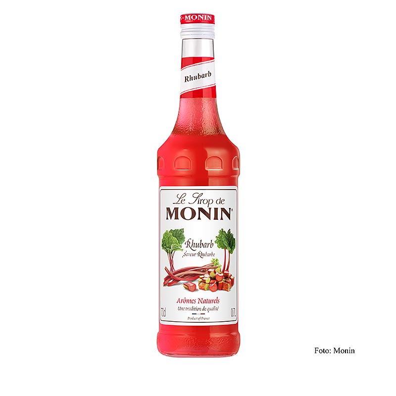 Monin Rhubarb (Rhabarber) Sirup 1:8 - 700 ml - Flasche
