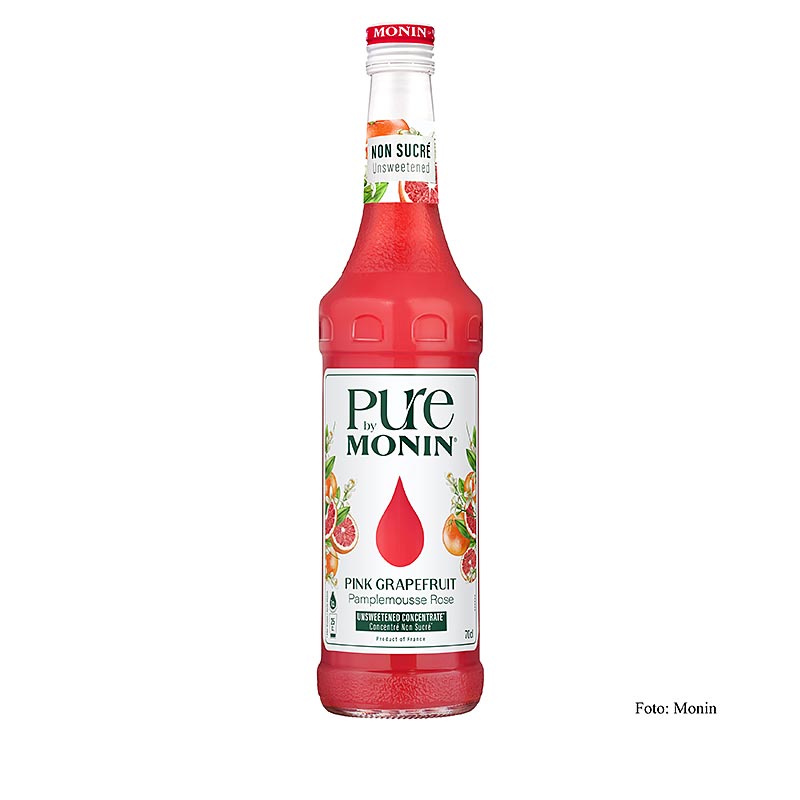 Concentrat Monin PURE Grapefruit Roz Neindulcit 1:25 - 700 ml - Sticla Concentrat Monin PURE Grapefruit Roz Neindulcit 1:25 - 700 ml - Sticla