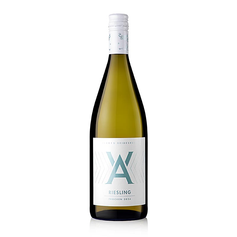 2024 Riesling QW, dry, 11.5% vol., Andres, organic - 1 liter - Bottle