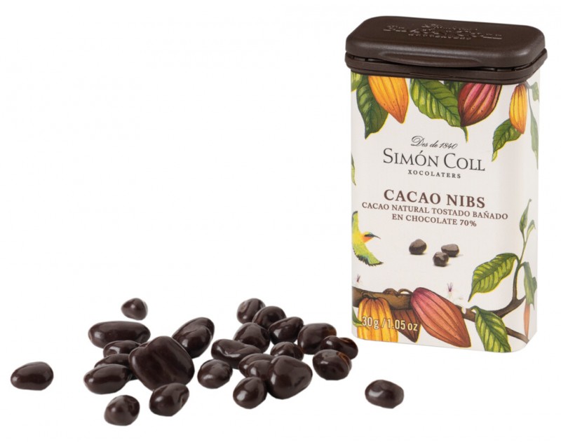 Biji Kakao, Pajangan, Potongan Biji Kakao, Pajangan, Simon Coll - 18x30g - menampilkan