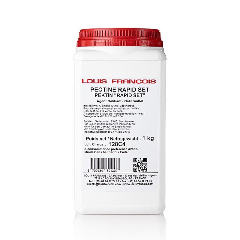 Pectina - Pectina RS 150 - Rapid - Set, agent gelificant pentru gemuri / conserve - 1 kg - Doza de PE
