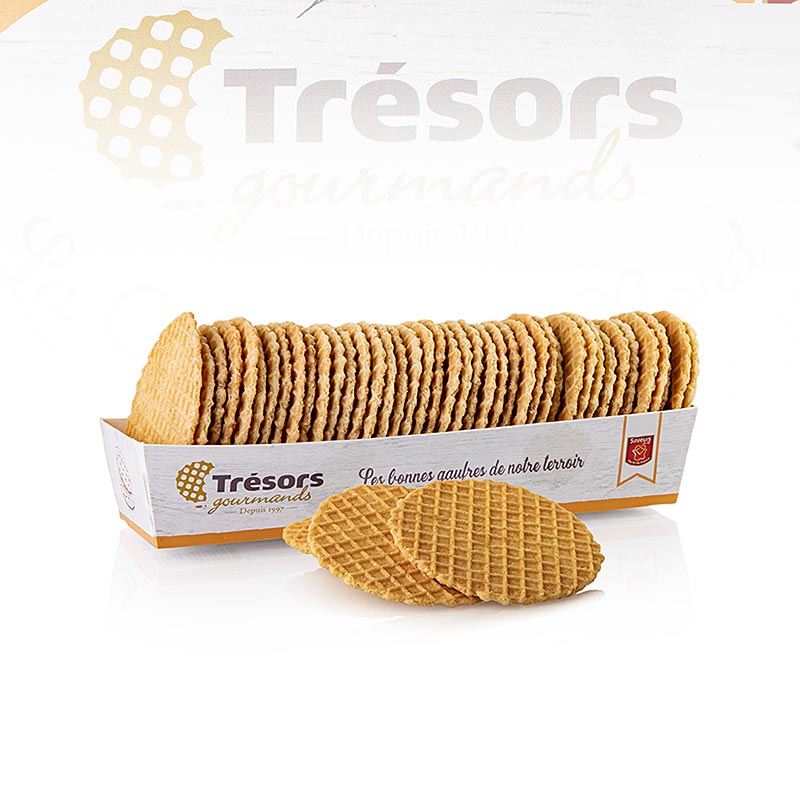 Barsnack Tresors - La gaufre fine, süße franz. Butter Waffel - 220 g - Karton Barsnack Tresors - La gaufre fine, süße franz. Butter Waffel - 220 g - Karton