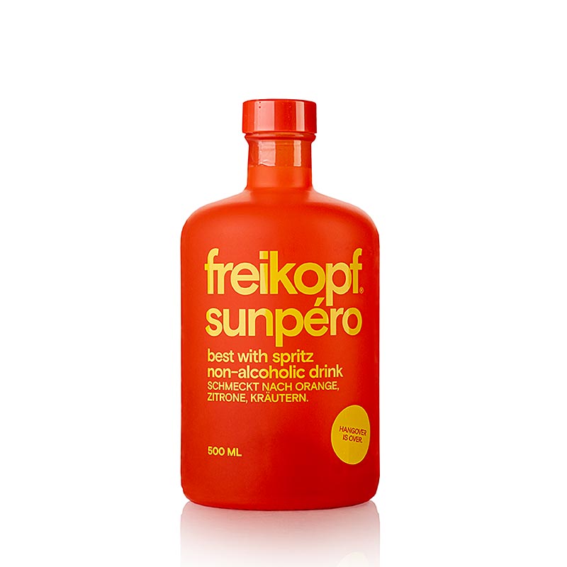 Freikopf - sunpero najlepiej ze spritzem, bezalkoholowe - 500 ml - Butelka Freikopf - sunpero najlepiej ze spritzem, bezalkoholowe - 500 ml - Butelka