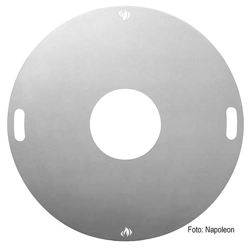 Plancha fire plate for charcoal kettle grills, Napoleon - 1 piece - Cardboard