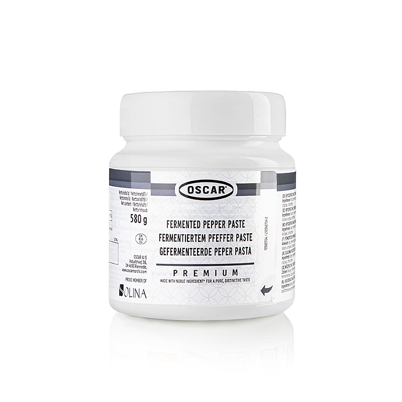 Oscar Fermented Pepper Paste, gluten-free - 580 g - Glass
