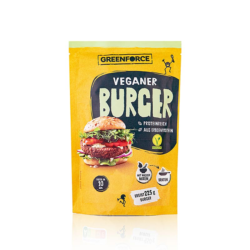Perzierje Greenforce per qofte hamburgeri vegane, e bere nga proteina bizeleje - 75g - cante Perzierje Greenforce per qofte hamburgeri vegane, e bere nga proteina bizeleje - 75g - cante