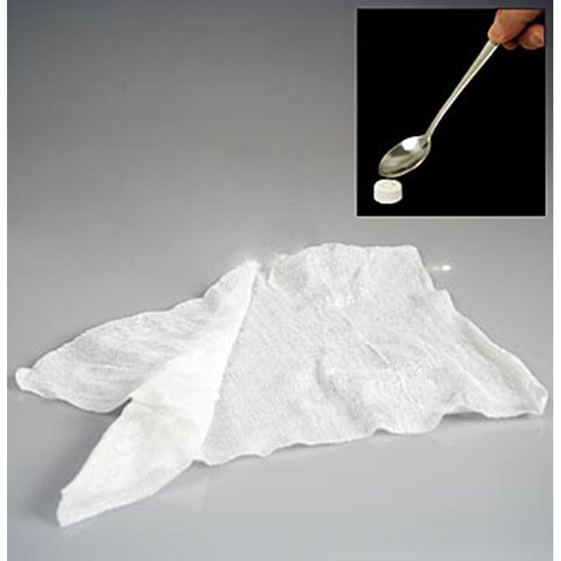 Pastilles en tissu, les lingettes se deplient a l`eau, tres originales et pratiques - 100 pieces - sac