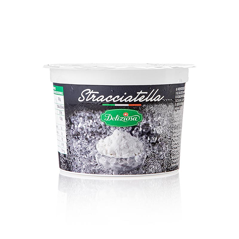 Syr Stracciatella, Deliziosa - 1,2 kg, 8 x 150 g - Karton Syr Stracciatella, Deliziosa - 1,2 kg, 8 x 150 g - Karton