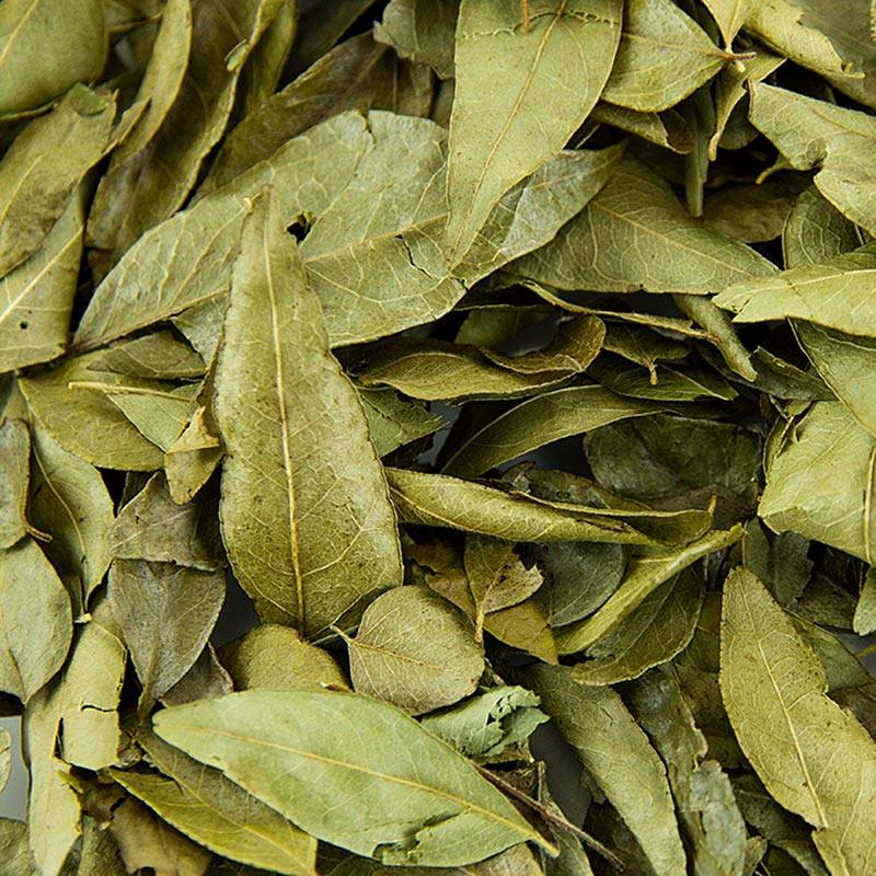 Currybladeren, gedroogd, biologisch - 100 gram - tas Currybladeren, gedroogd, biologisch - 100 gram - tas