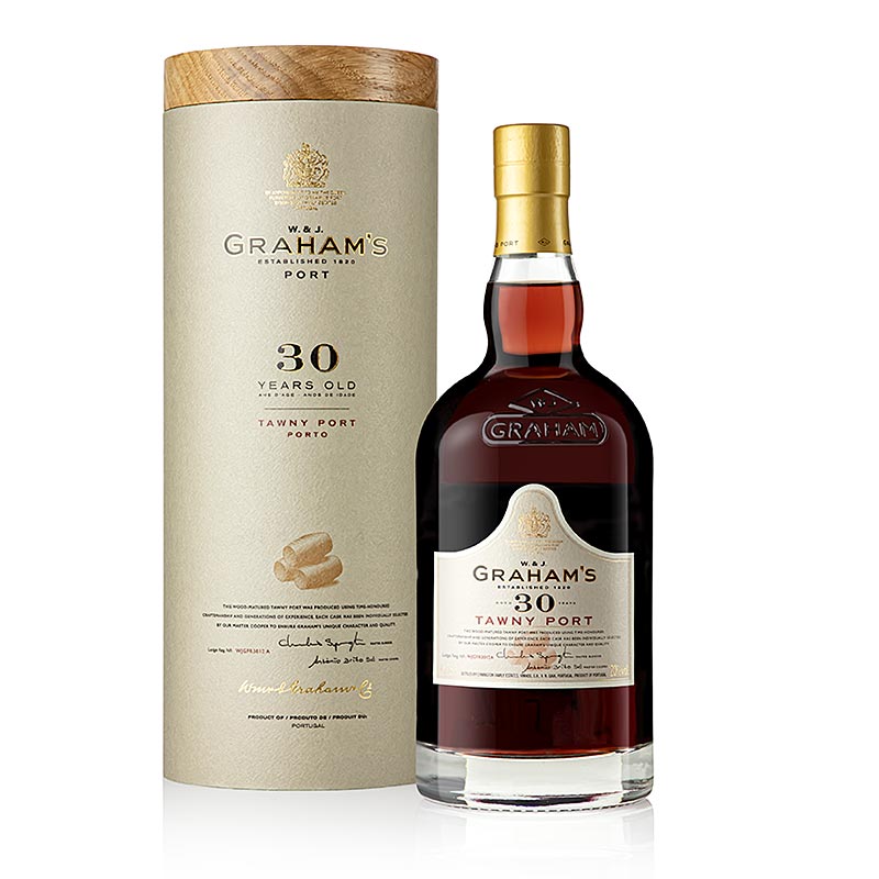 Graham`s 30 Years Old Tawny Port, vere e embel porto, 20% vol., Portugali - 750 ml - Shishe Graham`s 30 Years Old Tawny Port, vere e embel porto, 20% vol., Portugali - 750 ml - Shishe