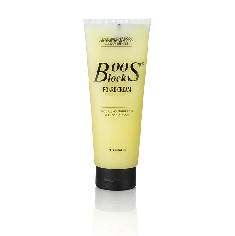 Boos Block Board Cream, care cream with beeswax - 225 ml - tube