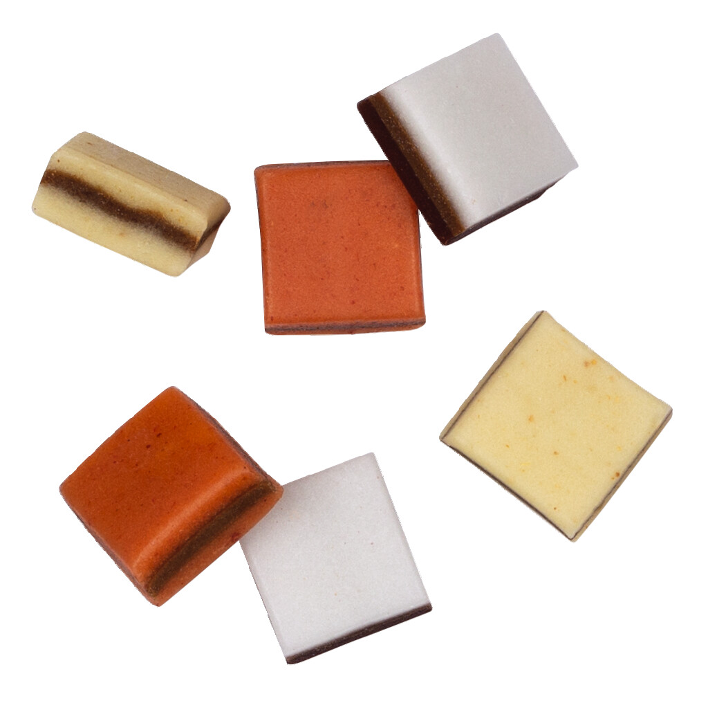 Lakridskonfekt Nane, Chok, Ingefaer, Blodappelsin, meyan koku sekerleme nane, cikolata, zencefil, kan portakali, Hattesens Konfektfabrik - 125 gr - ambalaj