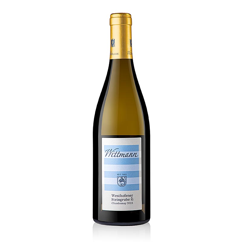2023 Steingrube Chardonnay QW, droog, 13% vol., Wittmann, biologisch - 750 ml - Fles 2023 Steingrube Chardonnay QW, droog, 13% vol., Wittmann, biologisch - 750 ml - Fles