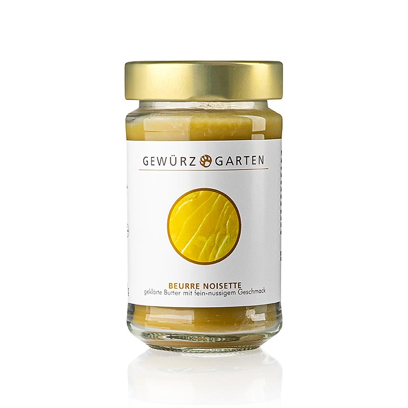 Spice Garden Beurre Noisette, procisceni puter, okus orasastih plodova - 190g - Staklo Spice Garden Beurre Noisette, procisceni puter, okus orasastih plodova - 190g - Staklo