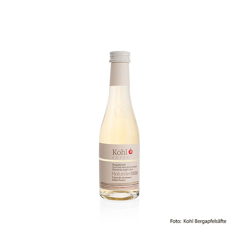 ESSENCE jus de pomme de montagne + fleur de sureau, chou - 200 ml - Bouteille