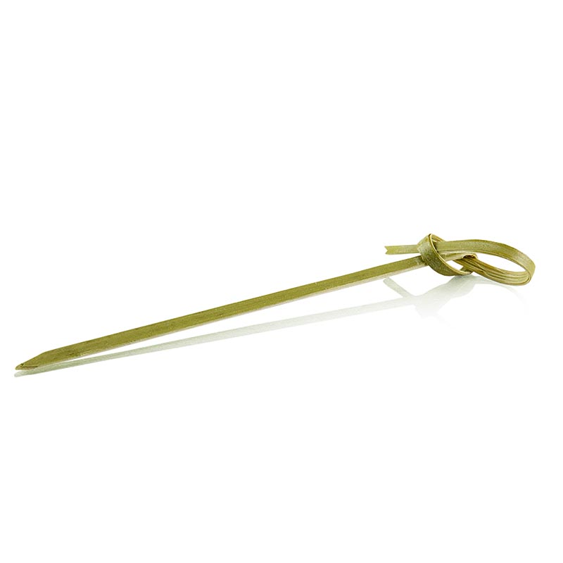 Bamboo skewers, with knot end, 9 cm - 250 h - bag Bamboo skewers, with knot end, 9 cm - 250 h - bag
