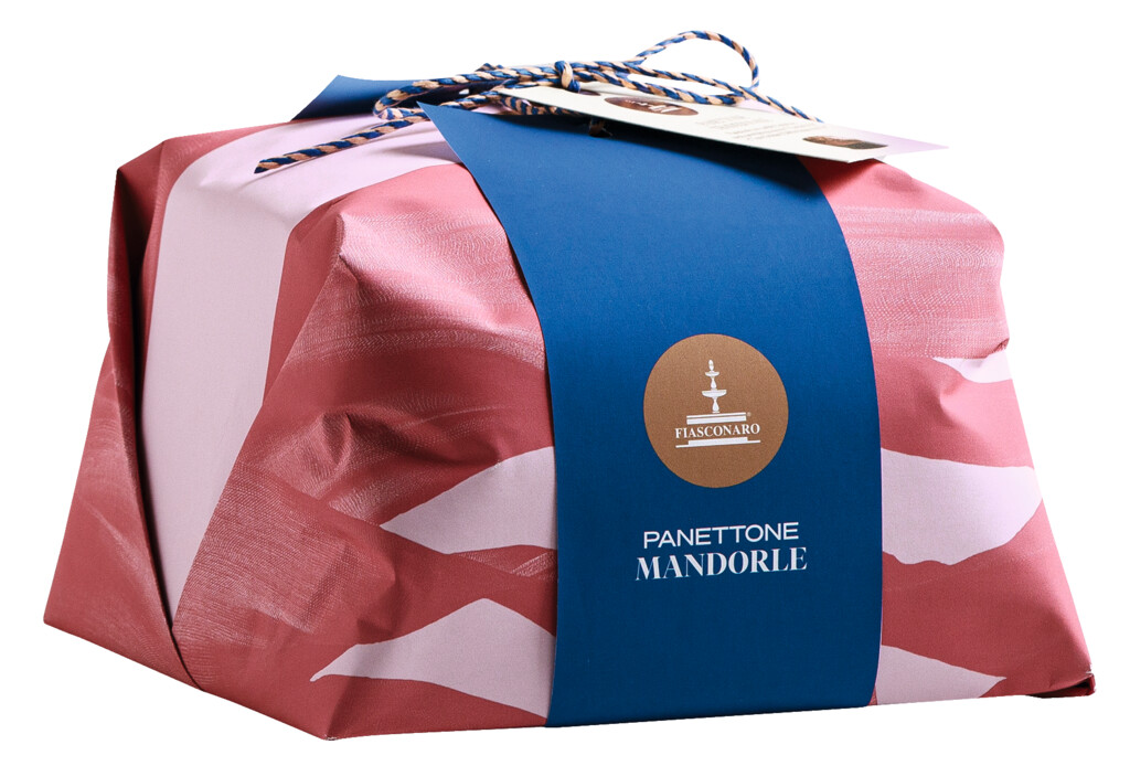 Panettone alle mandorle, kolac od kvasca s bademima, fiasconaro - 750 g - Komad