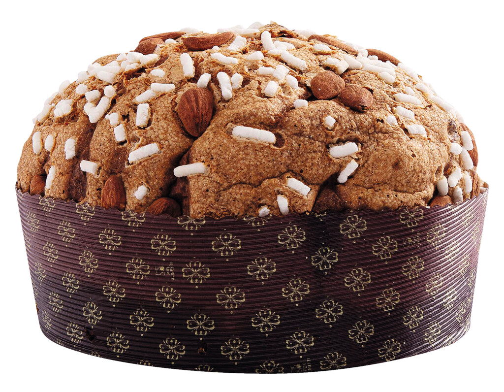 Panettone alle mandorle, kolac od kvasca s bademima, fiasconaro - 750 g - Komad